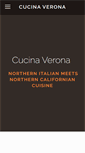 Mobile Screenshot of cucinaverona.com